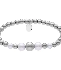 Lucardi Armband Staal silver Hot