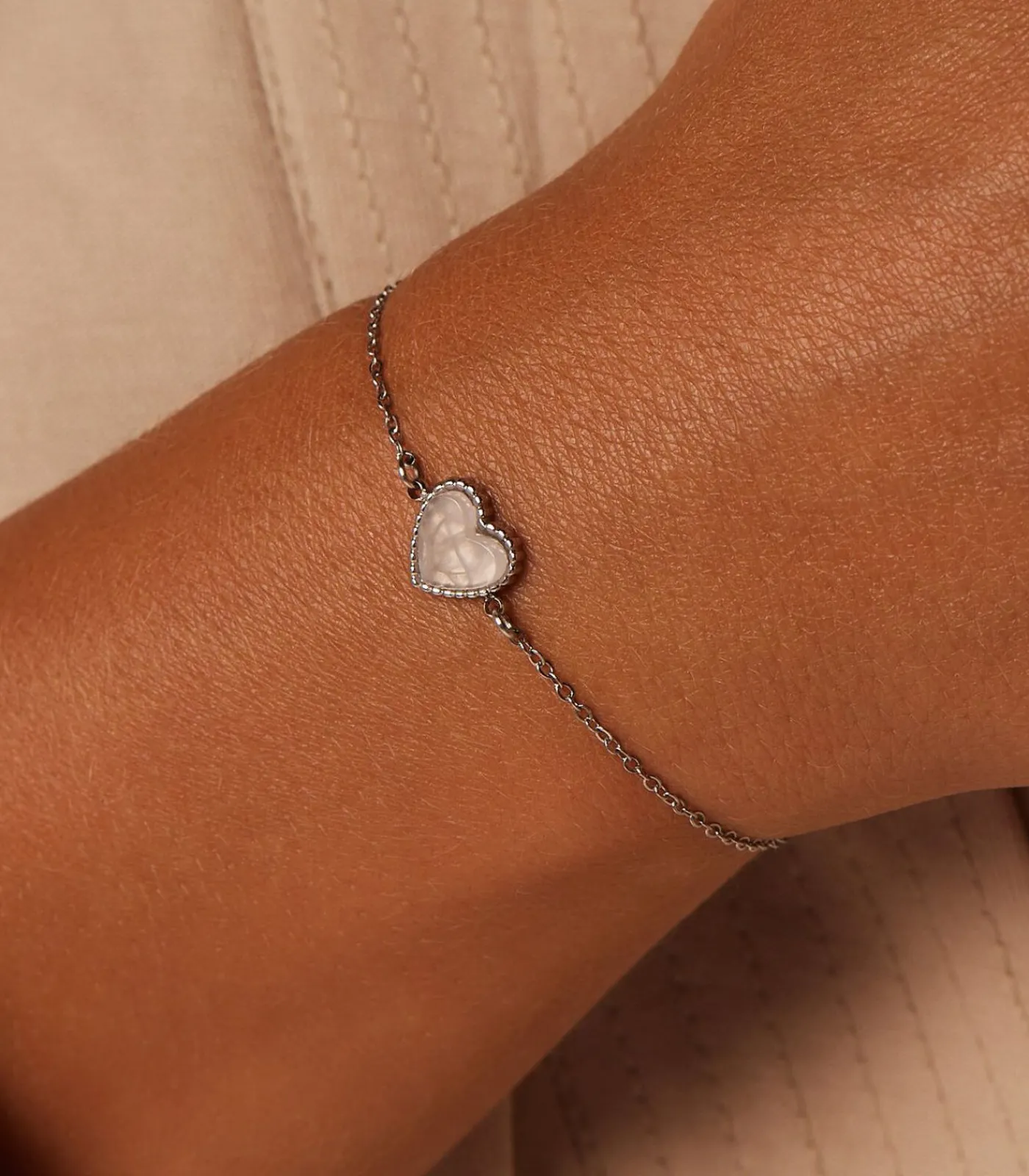 Lucardi Armband Staal silver Outlet