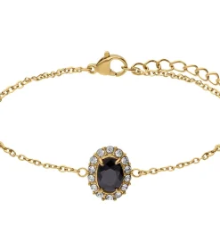 Lucardi Armband Staal black Outlet