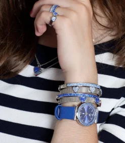 Lucardi Armband Staal blueSky Clearance