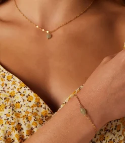Lucardi Armband Staal 20 cm gold