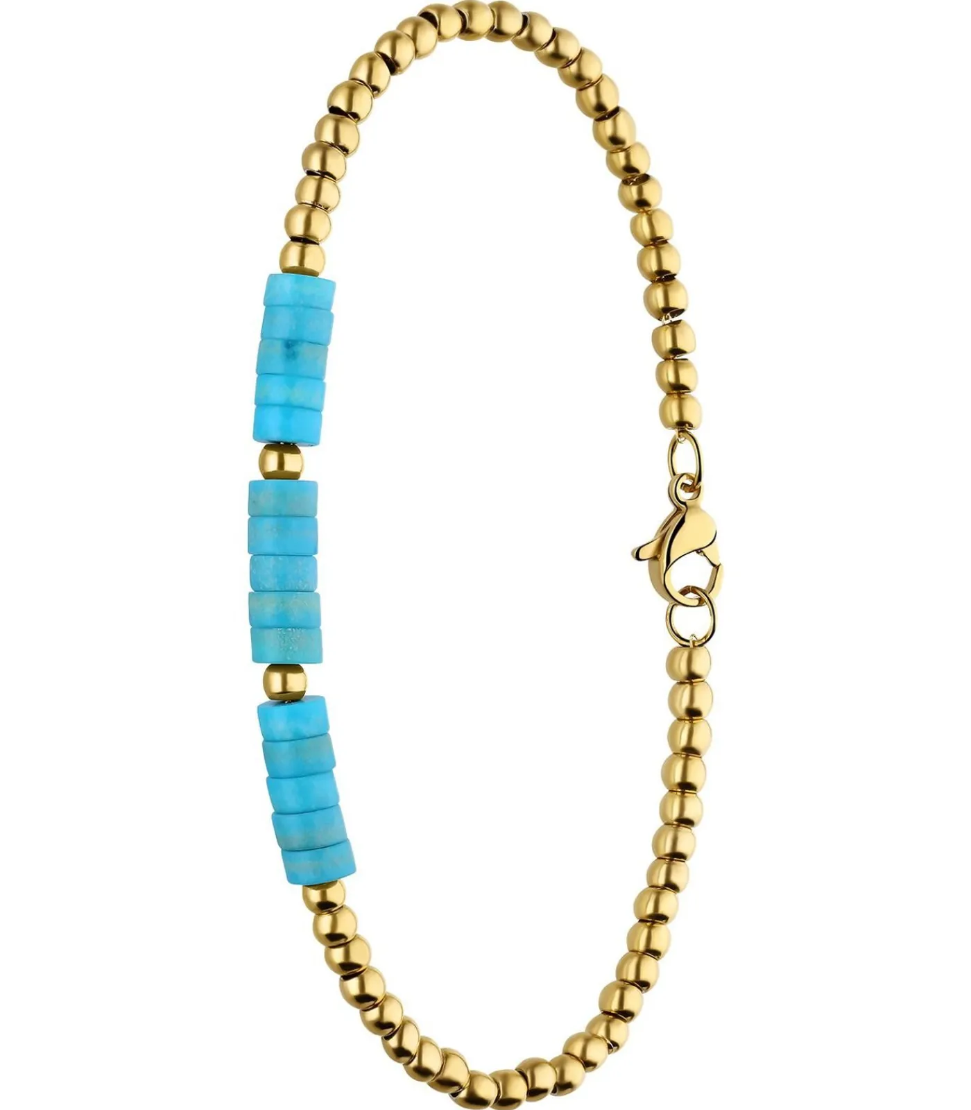 Lucardi Armband Staal 20 cm multicolor Outlet