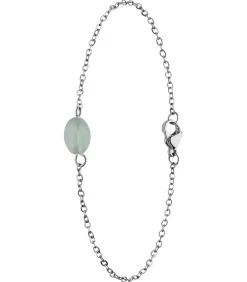 Lucardi Armband Staal 20 cm silver Hot