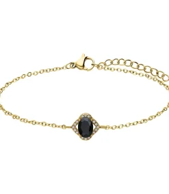 Lucardi Armband Staal 19 cm - Goudkleurig gold Hot