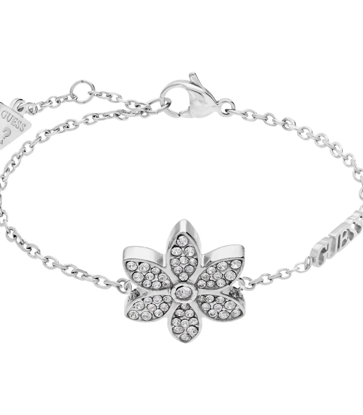 GUESS Armband Staal 19 cm - Zilverkleurig silver Sale