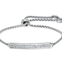 Lucardi Armband Staal 25.8cm white Clearance