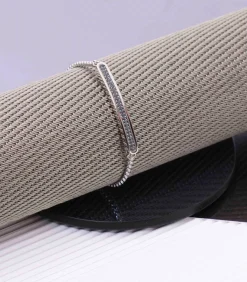 Lucardi Armband Staal 25.8cm white Clearance