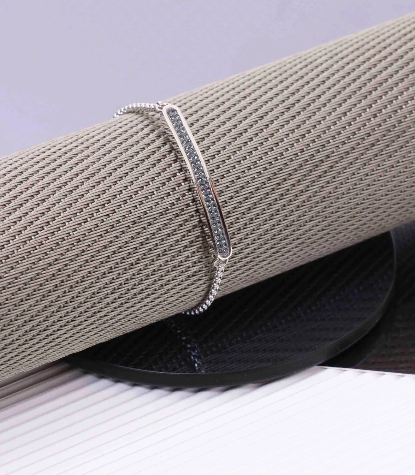 Lucardi Armband Staal 25.8cm white Clearance