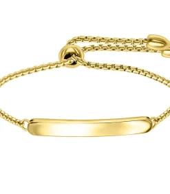 Lucardi Armband Staal 25.8cm gold Discount