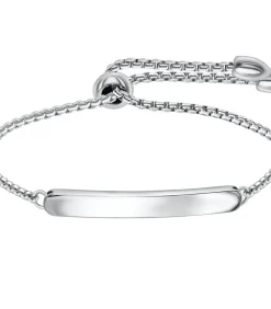 Lucardi Armband Staal 25.8cm silver