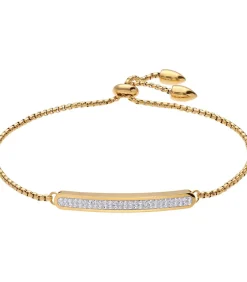 Lucardi Armband Staal 25.8cm white New