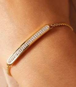 Lucardi Armband Staal 25.8cm white New