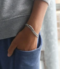 Lucardi Armband Staal zilverkleurig silver Discount