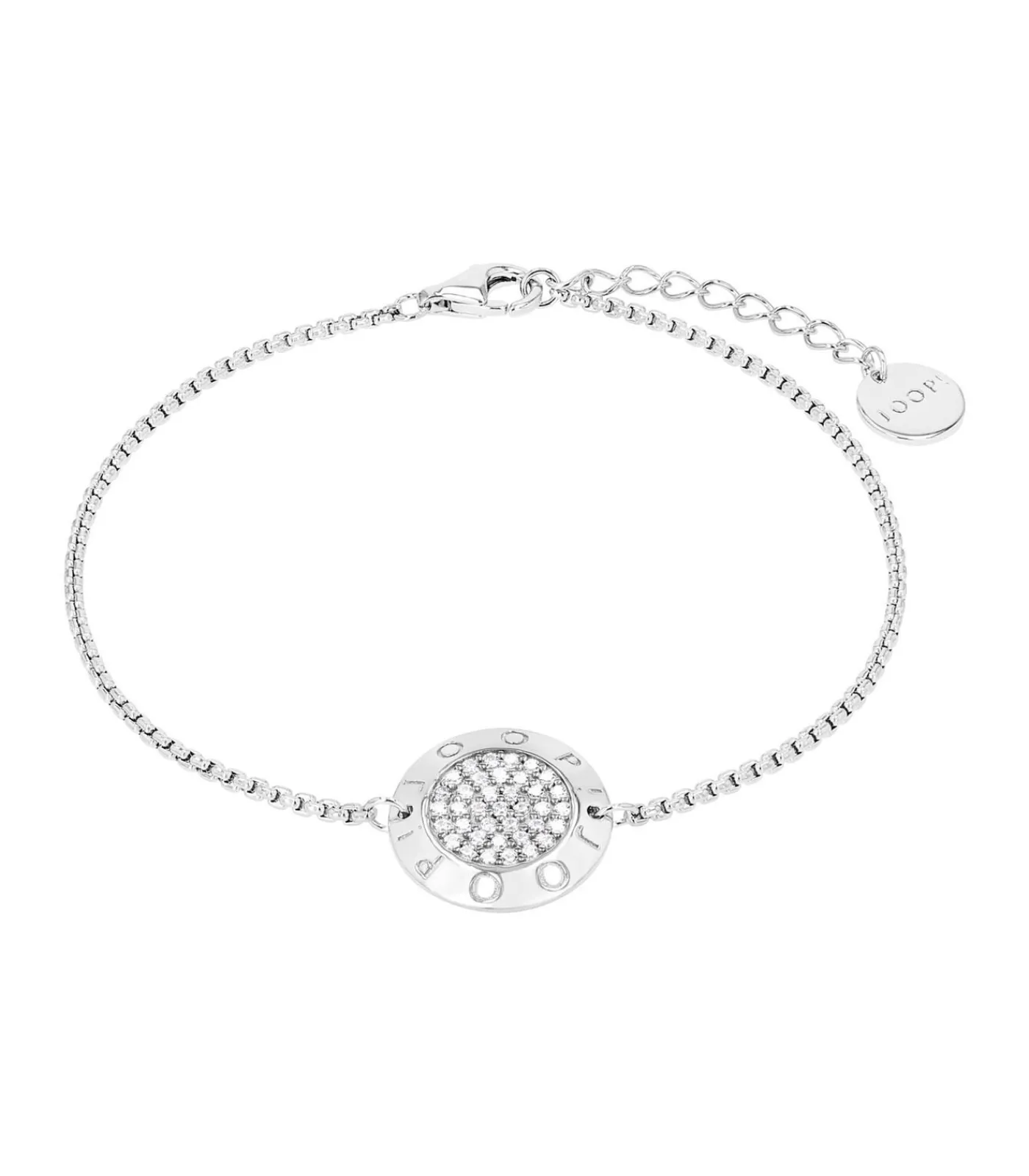 JOOP! Armband voor dames, 925 Sterling zilver, zirkonia synth. silver New