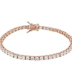Amor Armband voor dames, 925 Sterling zilver, zirkonia synth. roseGold New