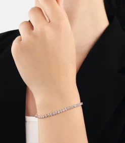 Amor Armband voor dames, 925 Sterling zilver, zirkonia synth. roseGold New