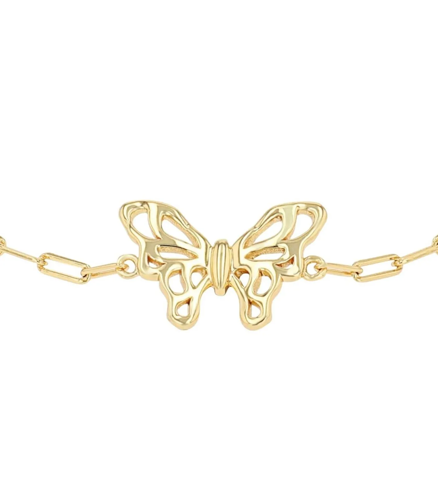 NOELANI Armband voor dames, 925 Sterling zilver | vlinder gold Clearance