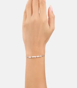 s.Oliver Armband voor dames, 925 sterling zilver, synthetische edelsteen, zilveren kralen silver Online