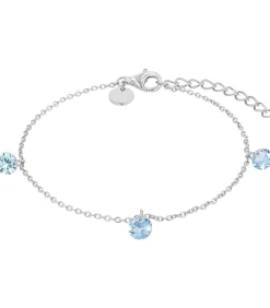 NOELANI Armband voor dames, 925 Sterling zilver, zirkonia synth. silver