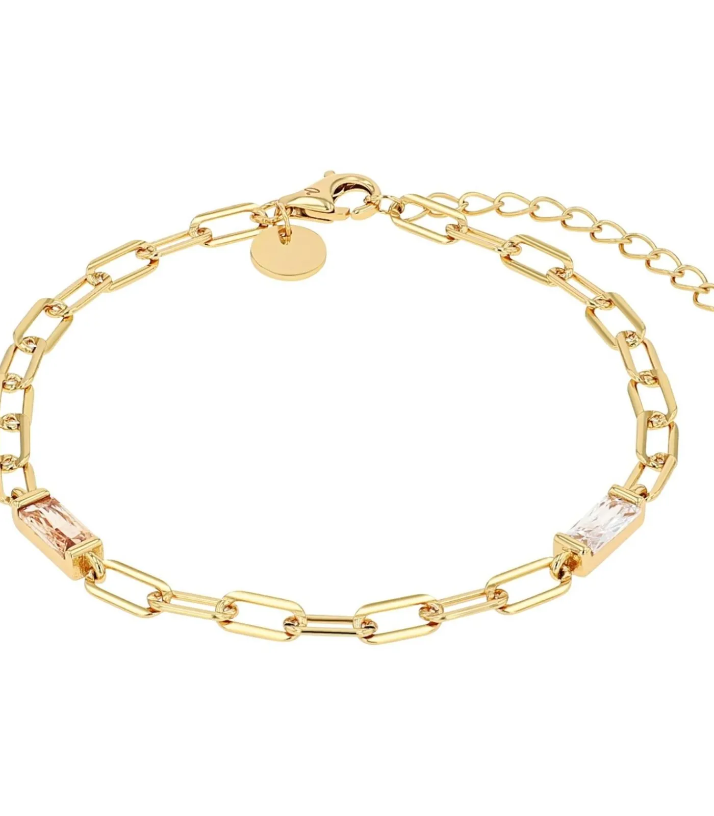NOELANI Armband voor dames, 925 Sterling zilver, zirkonia synth. gold Hot