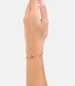 s.Oliver Armband voor dames, 925 sterling zilver, zirkonia synth., chalcedoon | hartje gold Discount