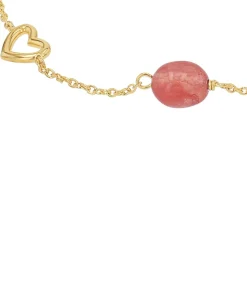 s.Oliver Armband voor dames, 925 sterling zilver, zirkonia synth., chalcedoon | hartje gold Discount