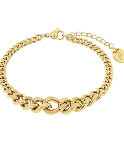 s.Oliver Armband voor dames, roestvrij staal gold Discount
