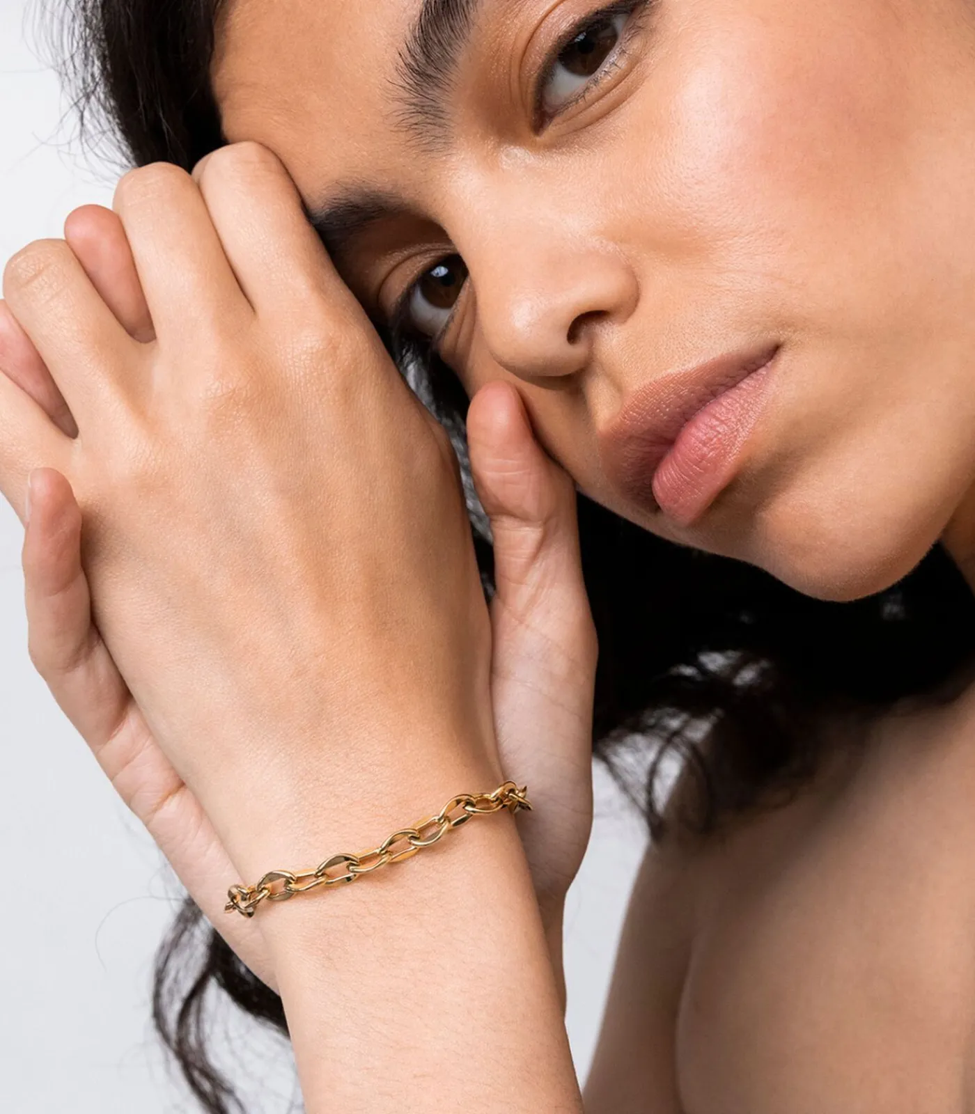 NOELANI Armband voor dames, roestvrij staal gold Clearance