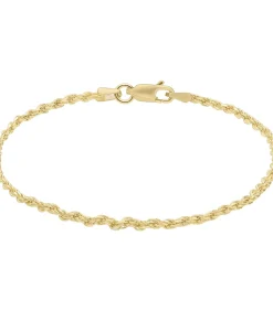 Lucardi Armband Zilver 19 cm - Goudkleurig gold Discount