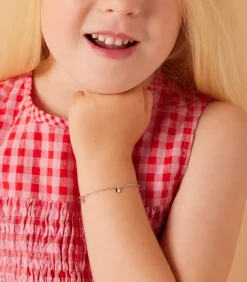 Lucardi Armband Zilver 20 cm - Goudkleurig silver