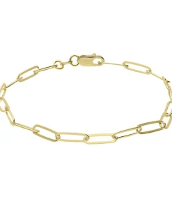 Lucardi Armband Zilver 19 cm - Goudkleurig gold Sale