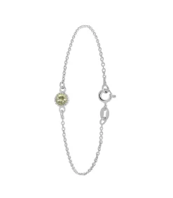 Lucardi Armband Zilver 19 cm - Goudkleurig silver Online