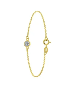 Lucardi Armband Zilver 19 cm - Goudkleurig gold Sale