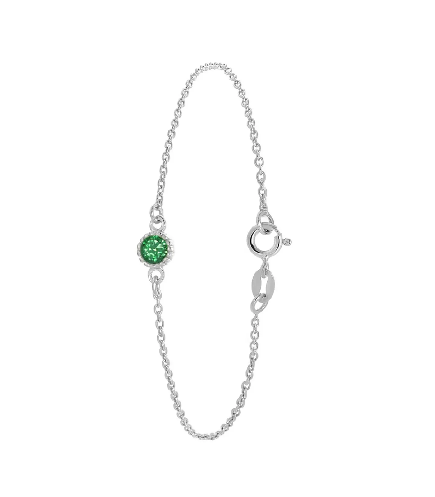Lucardi Armband Zilver 19 cm - Goudkleurig silver Best