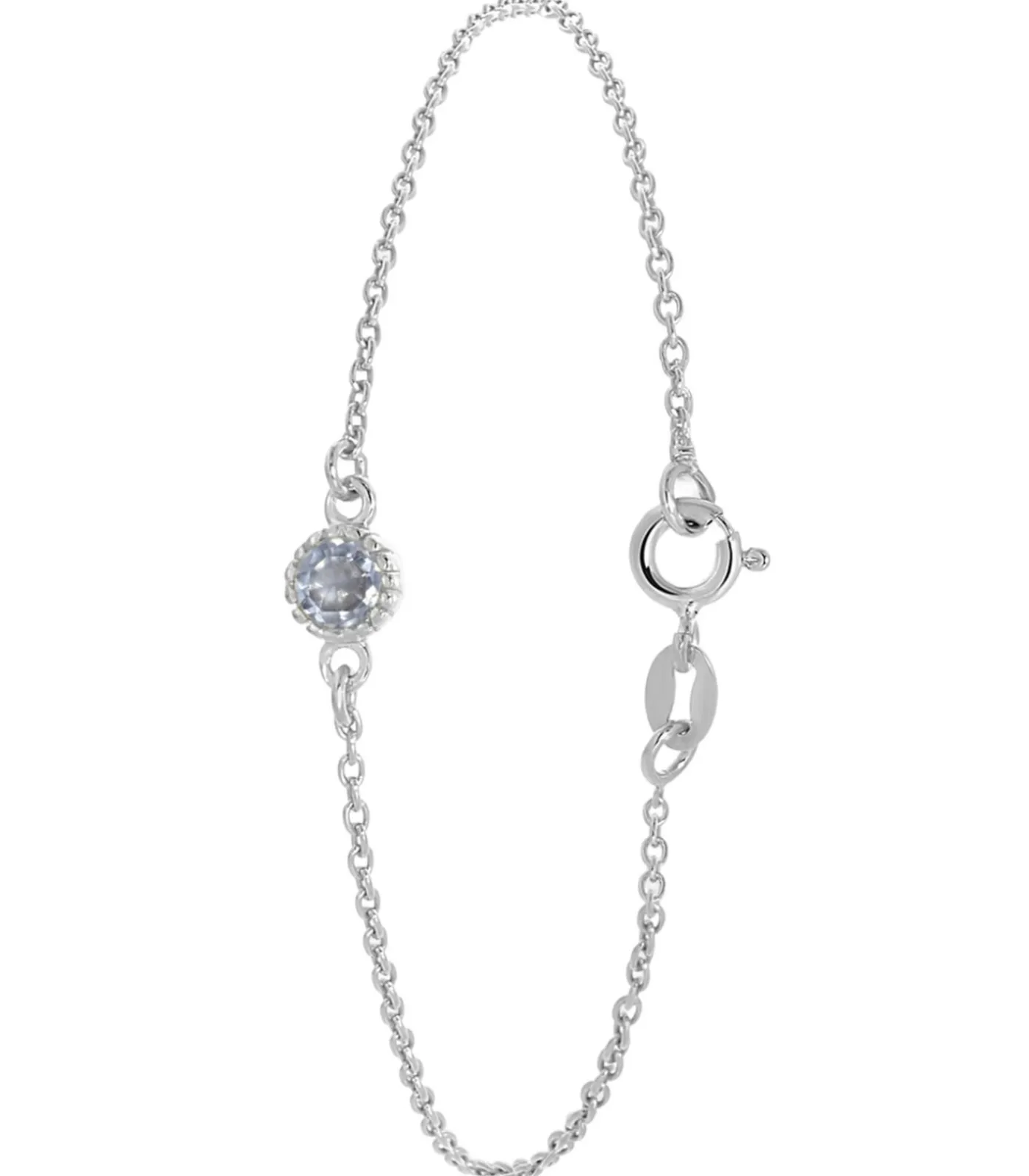 Lucardi Armband Zilver 19 cm - Goudkleurig silver