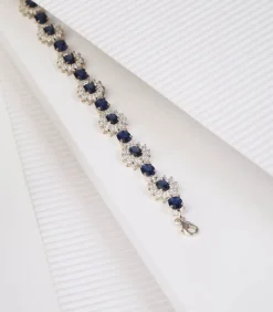Lucardi Armband Zilver 17.50 cm - Goudkleurig silver