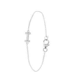 Lucardi Armband Zilver 18 cm - Zilverkleurig silver