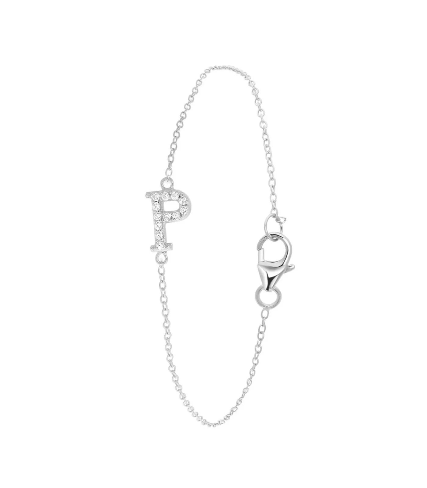 Lucardi Armband Zilver 18 cm - Zilverkleurig silver Discount