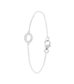Lucardi Armband Zilver 18 cm - Zilverkleurig silver Clearance