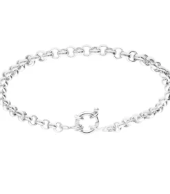 Lucardi Armband Zilver 19 cm - Zilverkleurig silver New