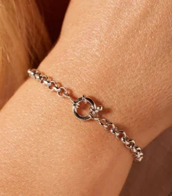 Lucardi Armband Zilver 19 cm - Zilverkleurig silver New
