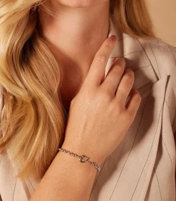 Lucardi Armband Zilver 19 cm - Zilverkleurig silver New