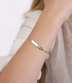 Lucardi Armband Zilver goudkleurig gold Hot