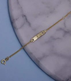 Lucardi Armband Zilver goudkleurig gold Hot