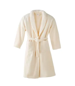 Blanc des Vosges ATHENA Ivoire - Badjas unisex microvezel lightBeige Sale