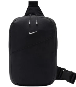 Nike AURA - Crossbody Zak - Zwart black New