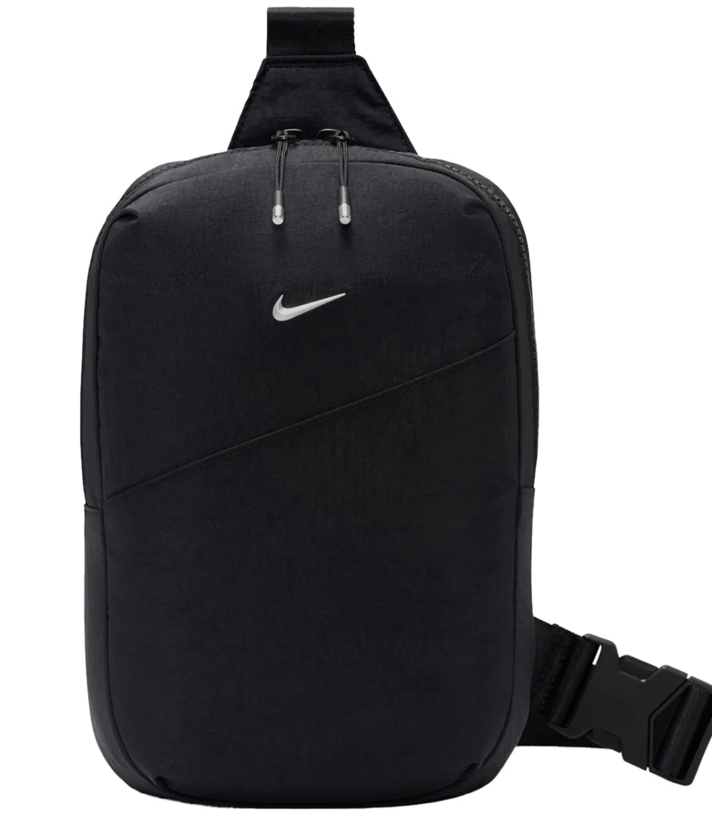 Nike AURA - Crossbody Zak - Zwart black New