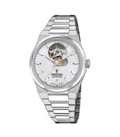 FESTINA Automatisch horloge Rivé Swiss Made silver Hot
