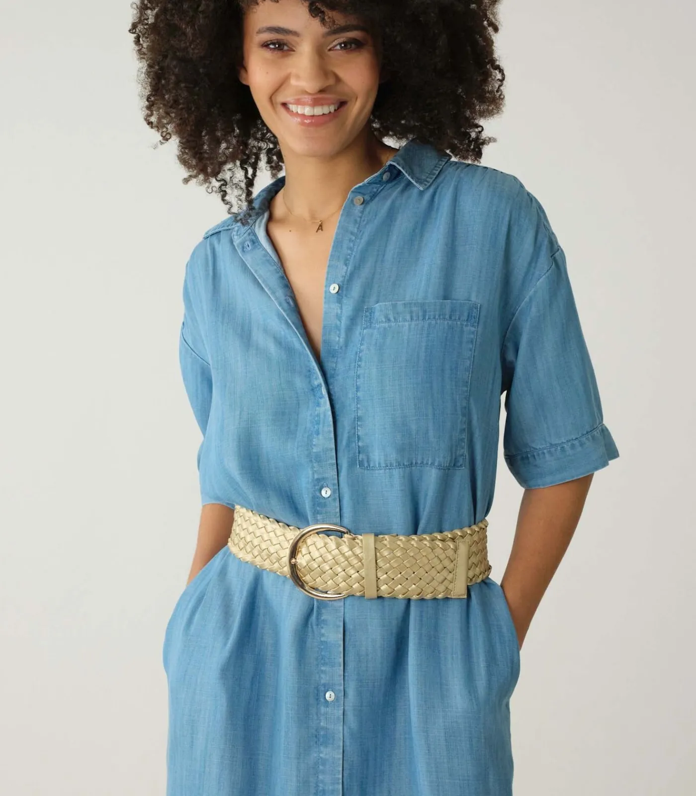 Deeluxe AVELA - Gouden damesriem yellow Best