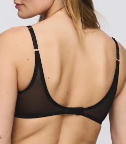 MARIE JO AVEN zwart plunge bh black Outlet
